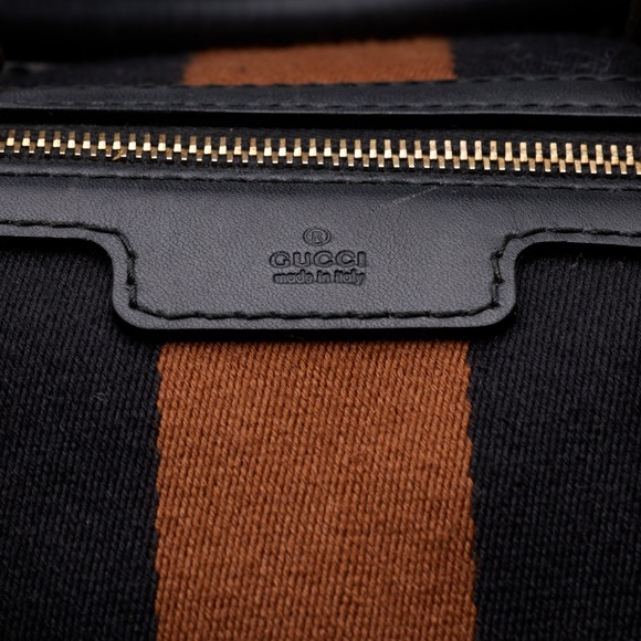 Gucci Diamante Canvas Vintage Web Joy Medium Boston Bag - Picture 3 of 15